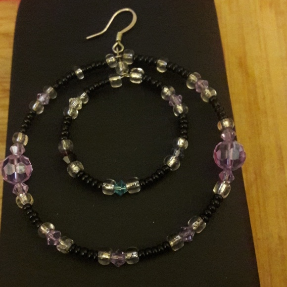 💗🖤Handmade Hoops - Picture 2 of 4